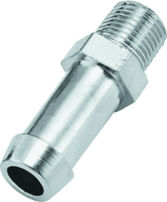 Bikers Choice 1/8 NPT X 3/8 Hose Straight Oil Line Fitting Universal Custom Bikers Choice Hardware Kits - Other  AXOPROS
