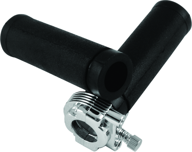 Bikers Choice 1981 Big Twin & XL & Custom Chrome Throttle Assembly With Grips Replaces H-D 56220-81B Bikers Choice Throttles  AXOPROS