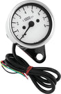 Bikers Choice 2.5 Inch Chrome Mini Tach Universal White Face 8000 RPM Bikers Choice Gauges  AXOPROS