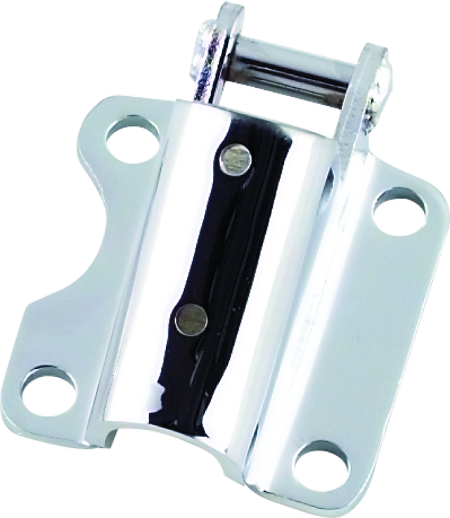 Bikers Choice 37-84 FL FX Chrome Jiffy Stand Mounting Bracket Replaces H-D 50014-74 Bikers Choice Kickstands  AXOPROS