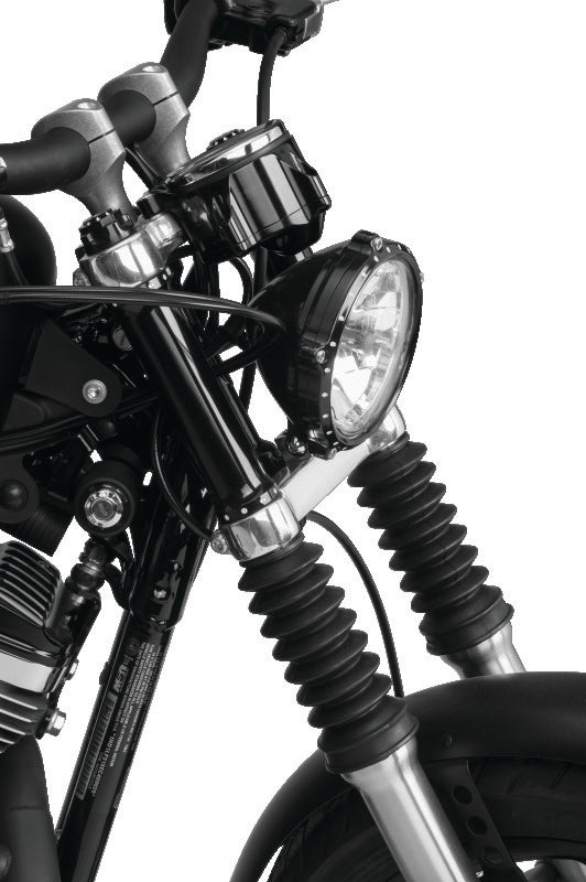 Bikers Choice 39MM Black Short Fork Boots Pr Bikers Choice Fork Assemblies  AXOPROS