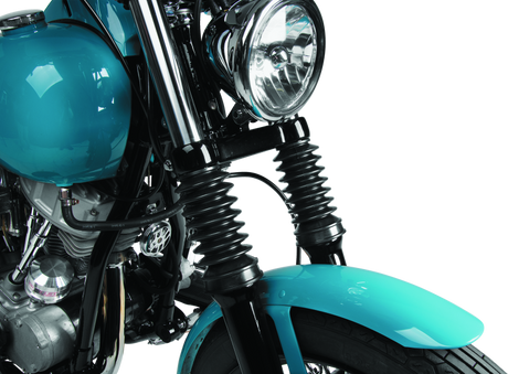 Bikers Choice 41MM Black Fork Boots Pr Bikers Choice Fork Assemblies  AXOPROS