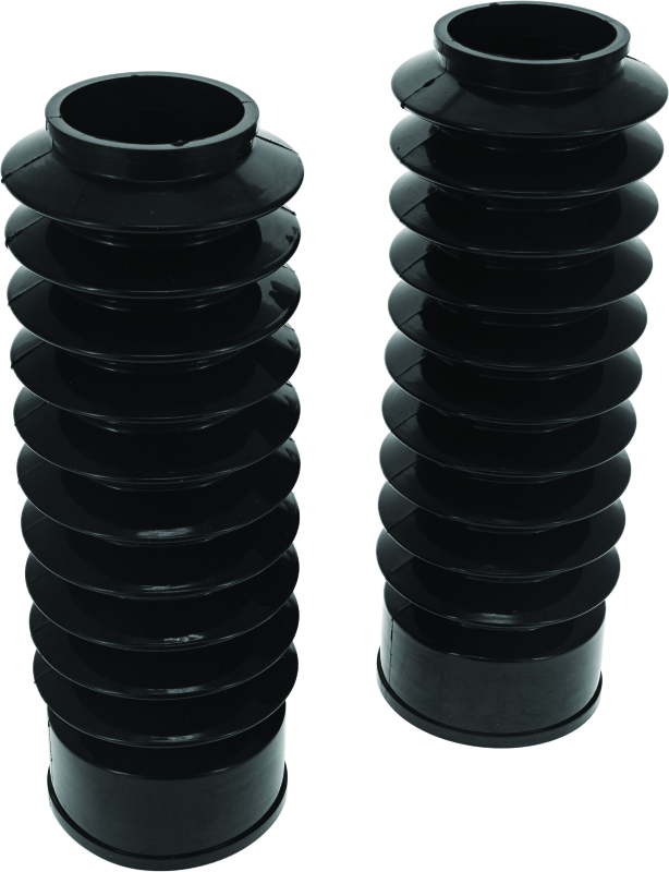 Bikers Choice 49MM Black Long Fork Boots Pr Bikers Choice Fork Assemblies  AXOPROS