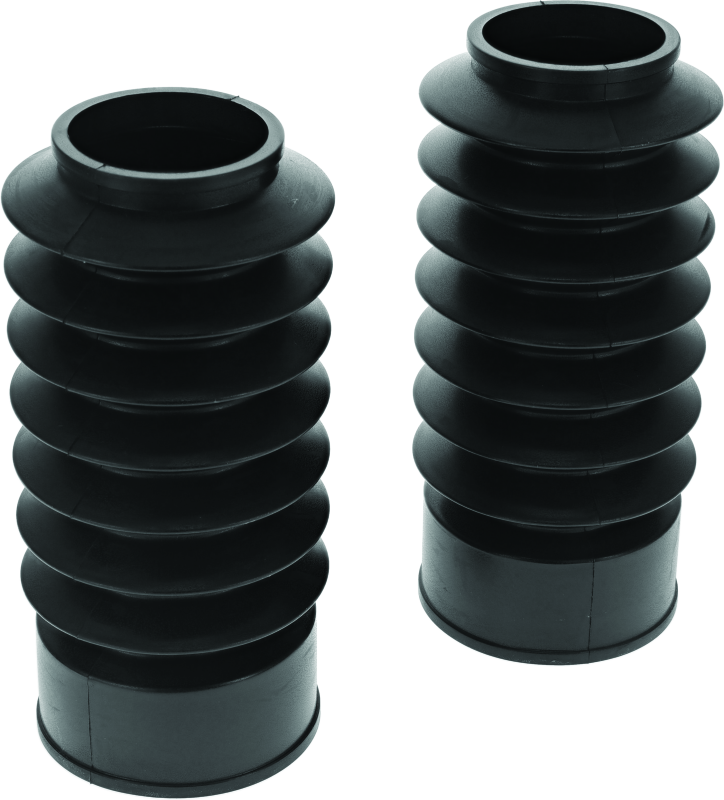 Bikers Choice 49MM Black Short Fork Boots Pr Bikers Choice Fork Assemblies  AXOPROS