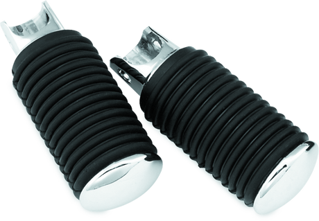 Bikers Choice 52-85 Chrome Cap Rider Pegs Female Mount Style Replaces H-D 50906-85T Bikers Choice Footpegs  AXOPROS