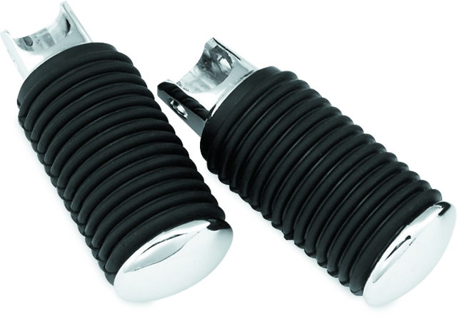 Bikers Choice 52-85 Chrome Cap Rider Pegs Female Mount Style Replaces H-D 50906-85T Bikers Choice Footpegs  AXOPROS