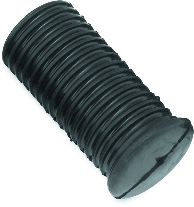 Bikers Choice 52-85 Replacement Rider Peg Rubbers Black Rubber Large Replaces H-D 50940-52T Bikers Choice Footpegs  AXOPROS