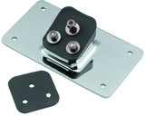 Bikers Choice 55-Up Chrome Custom Laydown License Plate Bracket With 3 Bolt Style Bikers Choice License Plates  AXOPROS