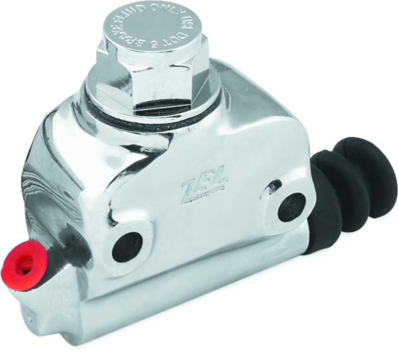 Bikers Choice 58-72 Big Twin Chrome Wagner Style Rear Master Cylinder Replaces H-D 41761-58 Bikers Choice Brake Master Cylinder  AXOPROS
