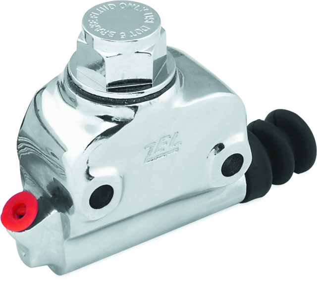 Bikers Choice 58-72 Big Twin Chrome Wagner Style Rear Master Cylinder Replaces H-D 41761-58 Bikers Choice Brake Master Cylinder  AXOPROS