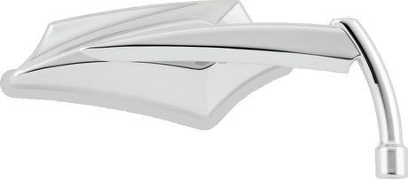 Bikers Choice 65-Up Chrome Angler Mirror Universal Custom Pair Bikers Choice Side Mirrors  AXOPROS