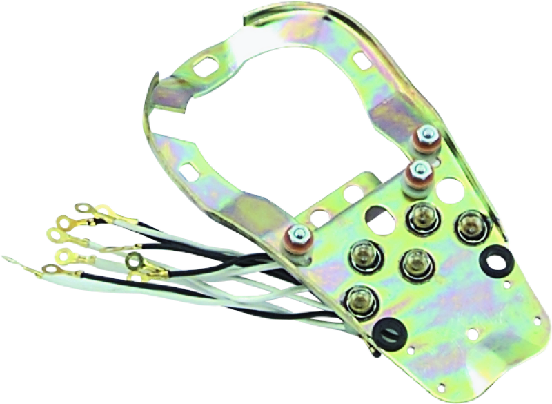 Bikers Choice 68-84FL 71-72 FX 80-86 FXWG 84-95 Softail 5 Light Dash BasePlate Bikers Choice Dash & Interior Trim  AXOPROS