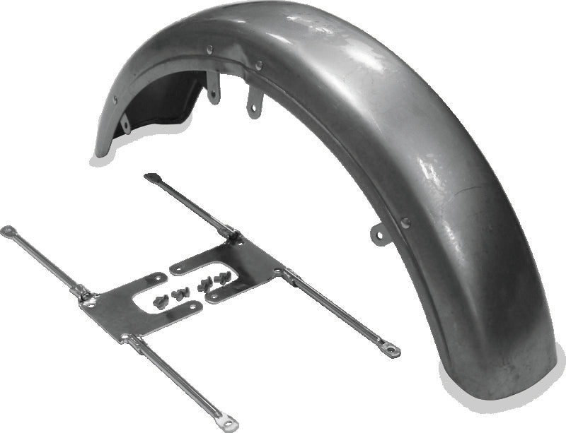 Bikers Choice 73-86 FX XL 82-94 FXR Front Fender W/Chrome Brackets Replaces H-D 59007-73A 59111-74 Bikers Choice Fenders  AXOPROS