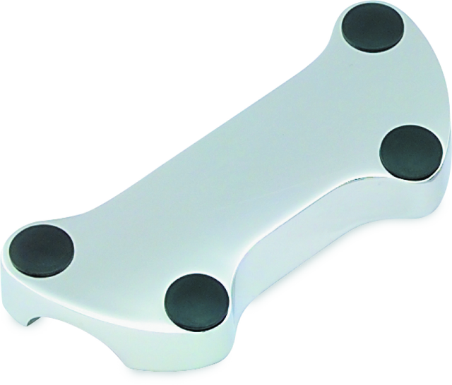 Bikers Choice 74-Up Chrome Handlebar Clamp Without Skirt Replaces H-D 56170-83T Bikers Choice Handlebars  AXOPROS