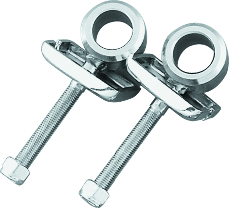 Bikers Choice 79-99 XL 73-E86 FL FX 82-94 FXR 80-83 FLT Chrome Axle Adjusters Replaces H-D 41530-84T Bikers Choice Suspension Arms & Components  AXOPROS