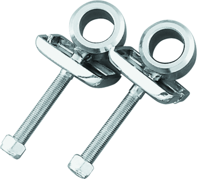Bikers Choice 79-99 XL 73-E86 FL FX 82-94 FXR 80-83 FLT Chrome Axle Adjusters Replaces H-D 41530-84T Bikers Choice Suspension Arms & Components  AXOPROS