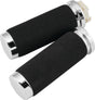 Bikers Choice 81-Up Big Twin & XL With Dual Cable Black Cushion Grips With Sleeve Pr Bikers Choice Grips  AXOPROS