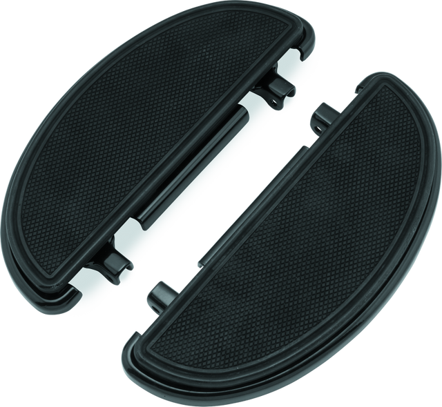 Bikers Choice 82-20 FLH FLT 86-17 FLST Black Half-Moon Floorboard Kit Bikers Choice Footpegs  AXOPROS