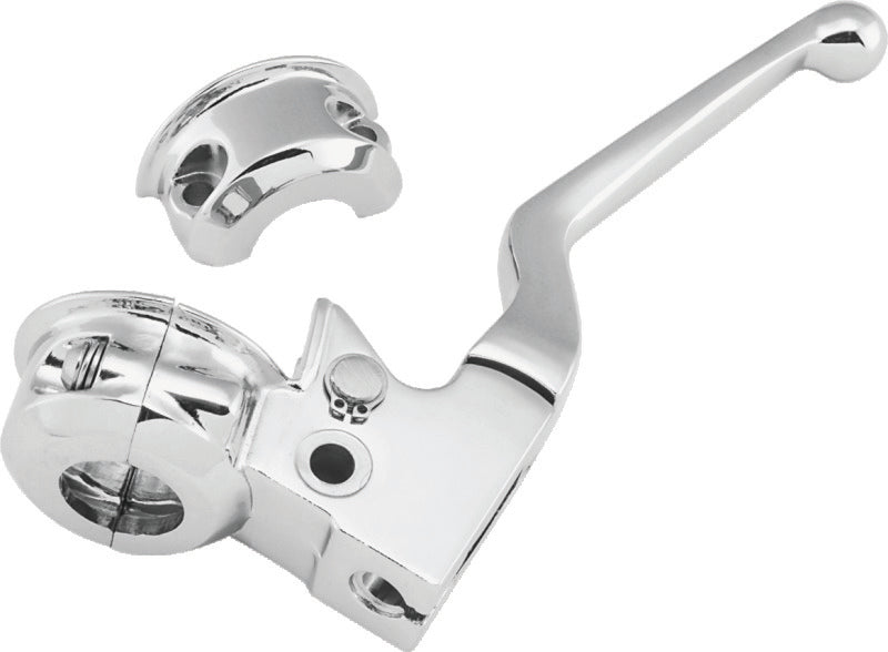 Bikers Choice 82-95 Big Twin & XL Chrome Clutch Lever & Bracket Bikers Choice Levers  AXOPROS