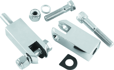 Bikers Choice 83-03 Sportster Chrome Passenger Peg Mount Kit Replaces H-D 50610-80T Bikers Choice Footpegs  AXOPROS