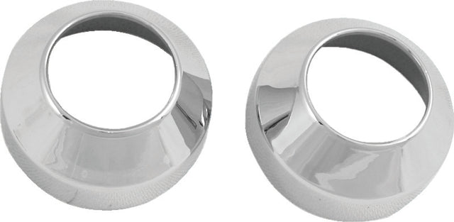 Bikers Choice 84-17 41MM Wide Glide Chrome Fork Boot Covers Pr Bikers Choice Fork Assemblies  AXOPROS