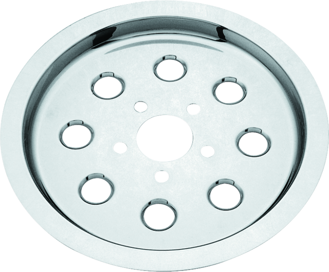 Bikers Choice 84-99 Big Twin Chrome Pulley Cover 65 Tooth Bikers Choice Engine Covers  AXOPROS