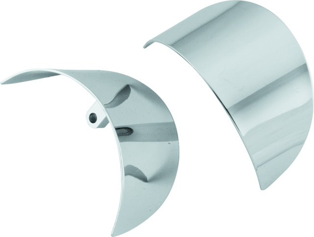 Bikers Choice 86-01 FXRT FLH FLT FLST Chrome Turn Signal Visor Replaces H-D 67737-88T Pr Bikers Choice Lights Corner  AXOPROS