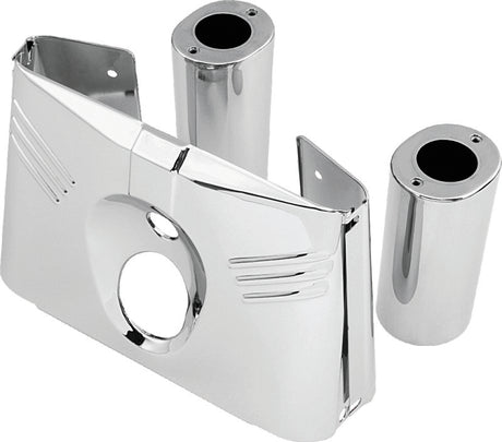 Bikers Choice 86-08 FLST Chrome 5 Piece Fork Cover Kit Bikers Choice Fork Assemblies  AXOPROS