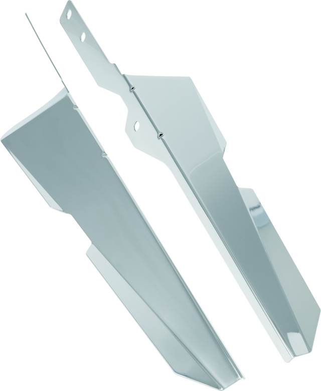 Bikers Choice 86-13 FLST Chrome Wind Deflectors Replaces H-D 58125-90A Bikers Choice Fork Assemblies  AXOPROS