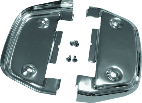 Bikers Choice 87-Up Touring Chrome Passanger Floorboard Undercover Kit Bikers Choice Footpegs  AXOPROS