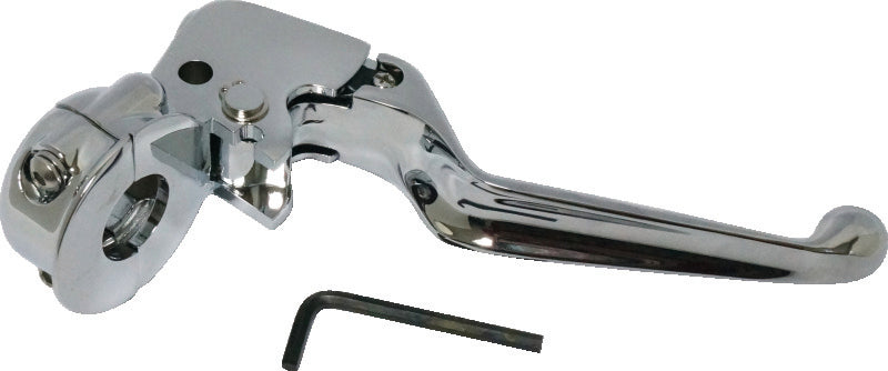 Bikers Choice 96-14 Big Twin 96-03 XL Chrome Clutch Lever & Bracket Bikers Choice Levers  AXOPROS