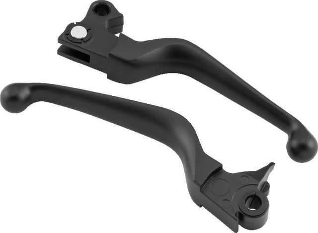 Bikers Choice 96-16 Big Twin W/ Cable Clutch 96-03 XL Black Lever Set Bikers Choice Levers  AXOPROS