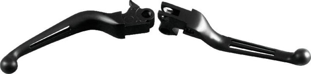 Bikers Choice 96-16 Big Twin W/ Cable Clutch 96-03 XL Black Slotted Lever Set Bikers Choice Levers  AXOPROS