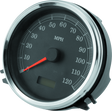 Bikers Choice 99-03 Softail Replacement Speedometer 5 Inch Electronic Black Face Bikers Choice Gauges  AXOPROS