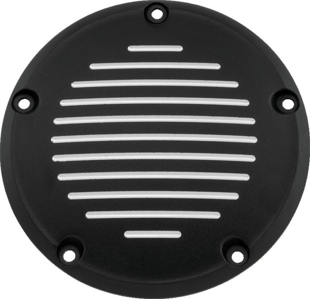 Bikers Choice 99-Up Big Twin Black 5 Hole Derby Cover Bikers Choice Engine Covers  AXOPROS