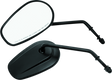 Bikers Choice Black Tapered Long Stem Mirrors Pr Bikers Choice Side Mirrors  AXOPROS