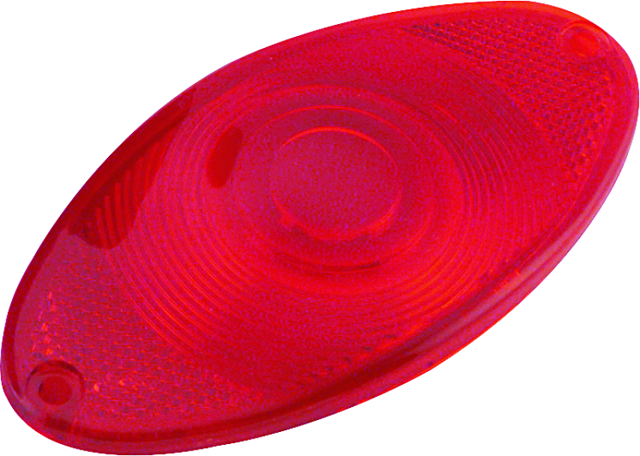 Bikers Choice Cat Eye Taillight Replacement Lens Red Bikers Choice Lights Corner  AXOPROS