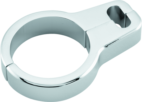 Bikers Choice Chrome 1.25 Inch Dual Throttle Cable Clamp Universal Custom Bikers Choice Brake Hardware  AXOPROS