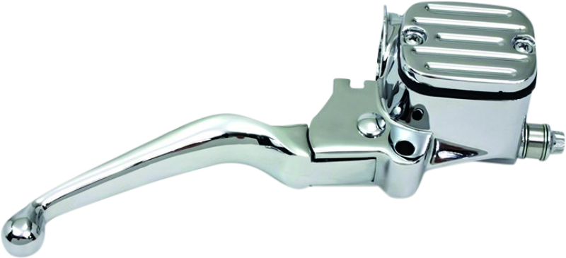 Bikers Choice Chrome 96-07 FL 96-10 ST Dyna 96-03 XL 9/16 Bore Chopped Handlebar Master Cylinder Bikers Choice Handlebars  AXOPROS