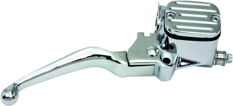 Bikers Choice Chrome 96-07 FL 96-10 ST Dyna 96-03 XL 9/16 Bore Chopped Handlebar Master Cylinder Bikers Choice Handlebars  AXOPROS