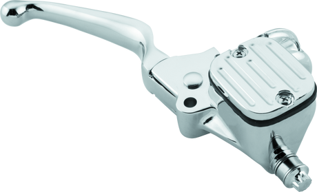 Bikers Choice Chrome 96-07 FL 96-10 ST Dyna 96-03 XL 9/16 Bore Chopped Handlebar Master Cylinder Bikers Choice Handlebars  AXOPROS