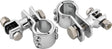 Bikers Choice Chrome Engine Guard Footpeg Mount for 1 1/4 Inch Tube. Uses Male Pegs Bikers Choice Footpegs  AXOPROS