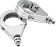 Bikers Choice Chrome Grooved 39MM Clamp With 5/16-18 Stud Universal Custom Pr Bikers Choice Brake Hardware  AXOPROS