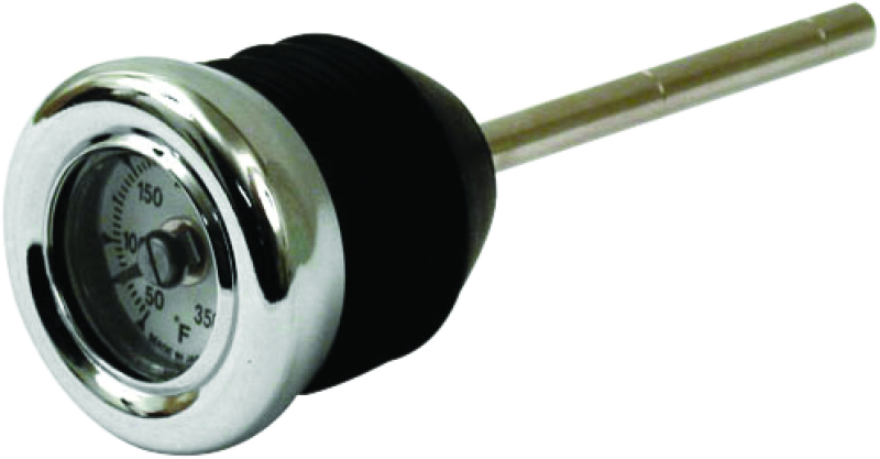 Bikers Choice Chrome Oil Tank Temperature Gauge Replaces 62845-00 00-17 Softails 2 7/8 Long Bikers Choice Dipsticks  AXOPROS