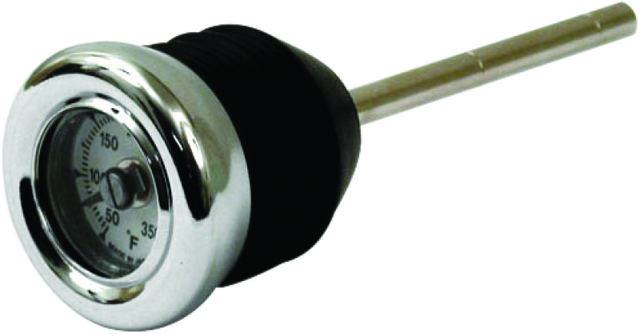 Bikers Choice Chrome Oil Tank Temperature Gauge Replaces 62845-00 00-17 Softails 2 7/8 Long Bikers Choice Dipsticks  AXOPROS