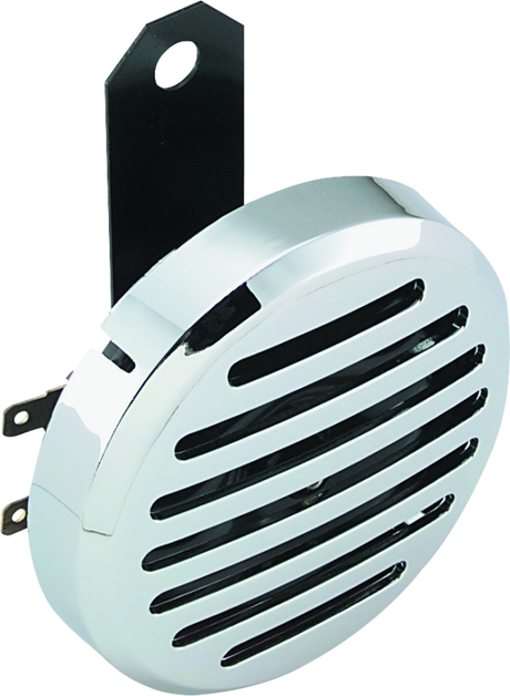 Bikers Choice Chrome Slotted Custom Electric Horn 12 Volt Universal Bikers Choice Horns  AXOPROS
