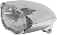 Bikers Choice Chrome Sunray Headlight Bottom Mount Universal Custom 55/60W H4 Bikers Choice Headlights  AXOPROS