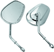 Bikers Choice Chrome Tapered Short Stem Mirrors Pr Bikers Choice Side Mirrors  AXOPROS