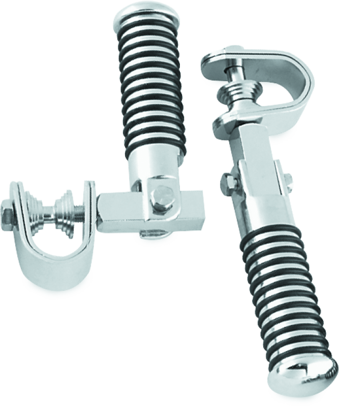 Bikers Choice Clamp On O Ring Peg Kit For 1 To 1 1/8 Inch Tube Universal Custom Bikers Choice Footpegs  AXOPROS