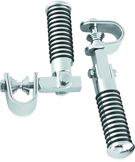 Bikers Choice Clamp On O Ring Peg Kit For 1 To 1 1/8 Inch Tube Universal Custom Bikers Choice Footpegs  AXOPROS